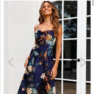 Suki Front Split Midi